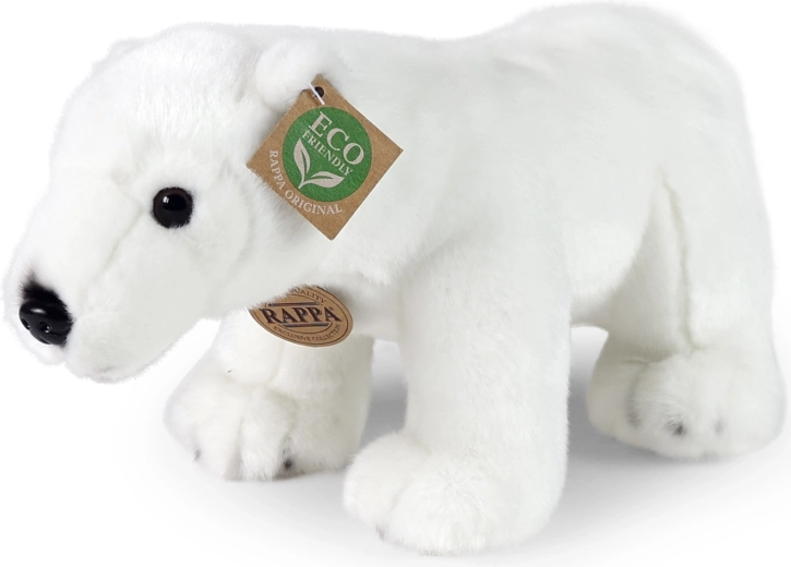Orso polare di peluche Rappa in piedi 30 cm Eco-Friendly