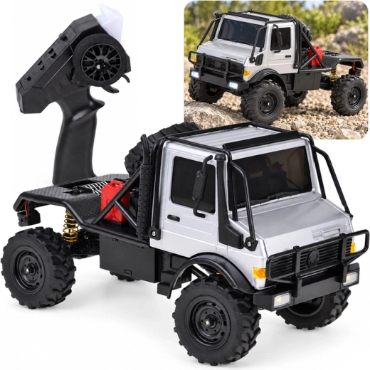 Auto fuoristrada RC U4000 MN-333 4WD 1:18 con luci LED