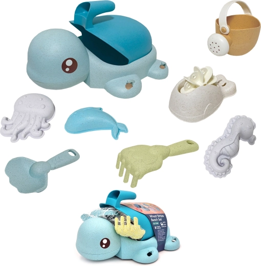 Divertimento in acqua e nella sabbia