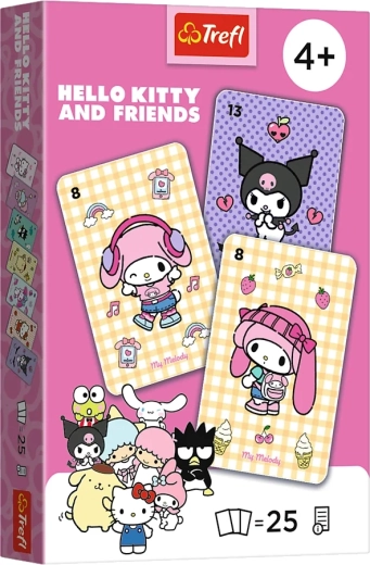 Trefl Gioco del Cucù Nero Hello Kitty