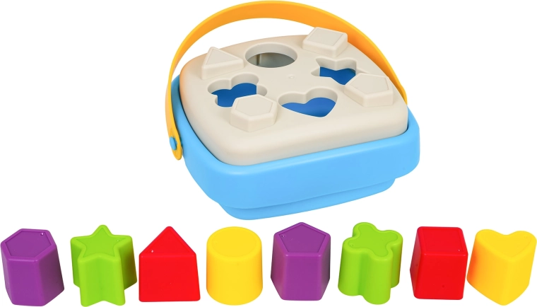 Sorter colorato con 8 pezzi