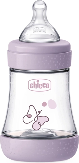 Biberon anticolica Chicco Perfect5 150 ml per bambina, flusso lento 0m+