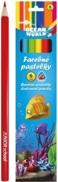 Pastelli Ocean World triangolari 6 pz