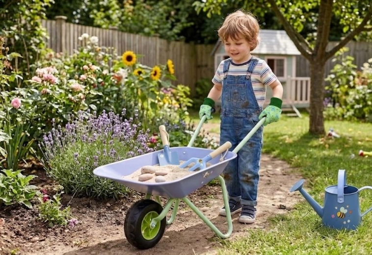 Divertimento per piccoli giardinieri