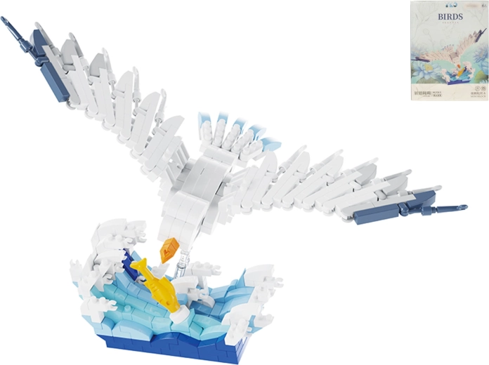 Set di costruzione gabbiano 443 pezzi