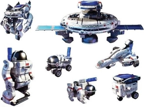 Set solare 7 in 1 per bambini 10+ Modelli spaziali + Pannello solare + Microbatteria