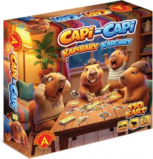 Capi-Capi – i capibara giocano a carte