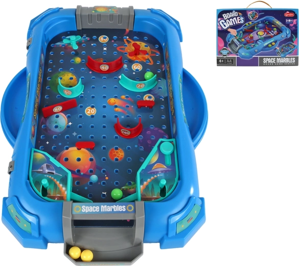 Flipper da tavolo Spazio – gioco meccanico da viaggio per bambini e adulti