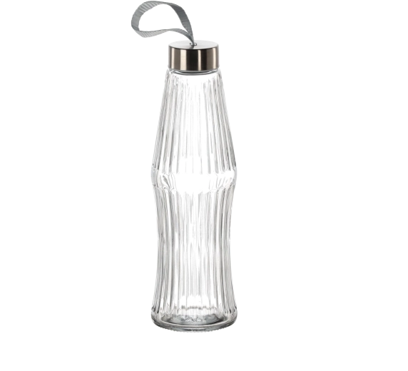 Bottiglia da 600 ml con tappo a vite (confezione da 6 pz)
