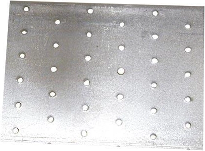 Piastra di giunzione 200 × 200 mm, acciaio 2,0 mm