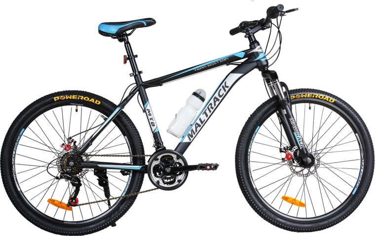MalTrack mountain bike 26" blu‑grigio