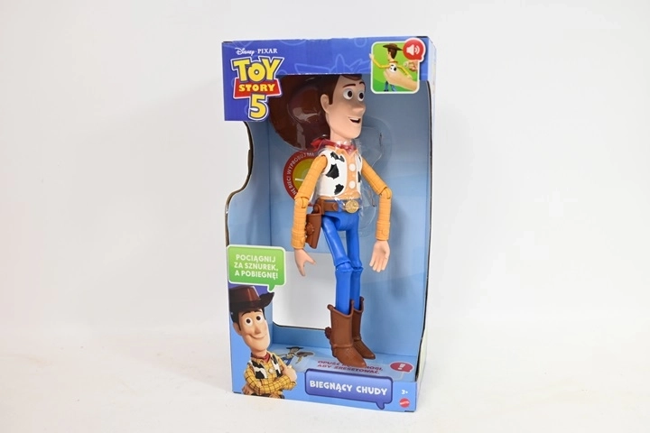 Disney Toy Story 5 figura interattiva parlante di Chudy che corre (polacco)