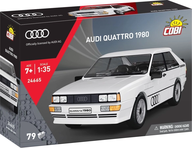 Cobi Audi Quattro 1980 1:35 (79 pezzi)