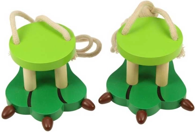 Trampoliere da coccodrillo Bigjigs Toys per bambini