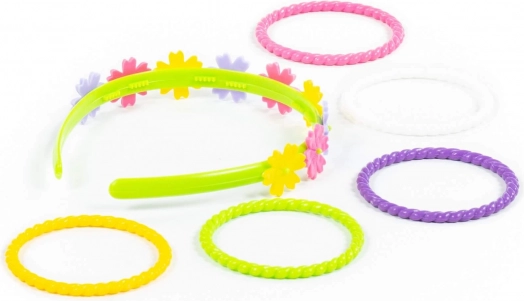 Set per piccole vanitose - cerchietto e braccialetti