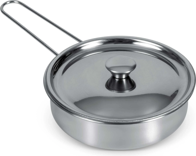 Casseruola con coperchio per piccoli esperimenti culinari