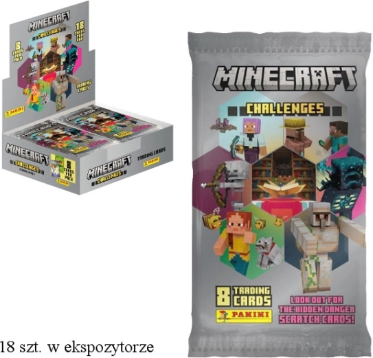 Panini Minecraft bustina da collezione con carte