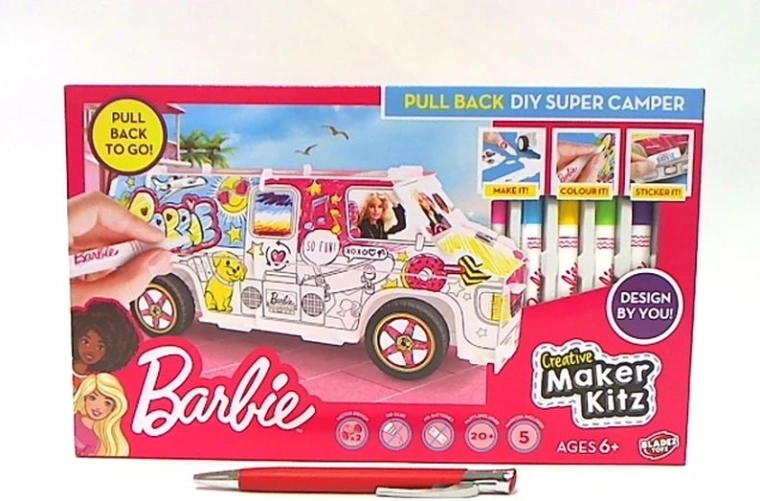 Kit Barbie maker: colora il camper