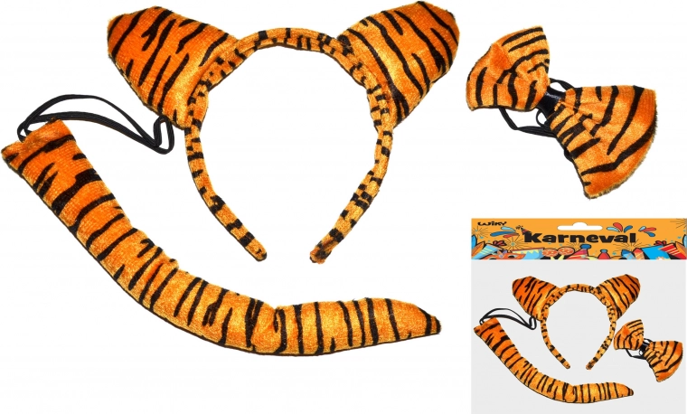 set carneval tigre per bambini