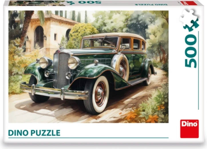 Puzzle Dino Rolls-Royce verde da 500 pezzi
