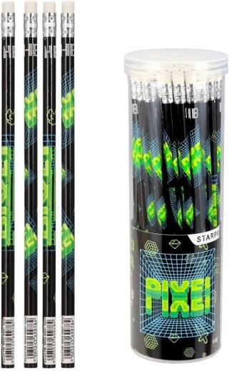 Matita con gomma HB Pixel Game - 1 pezzo