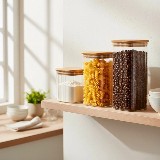 Organizzazione elegante della cucina