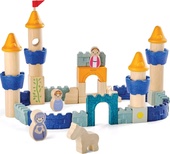 PlanToys set di costruzioni Castello (40 pezzi)