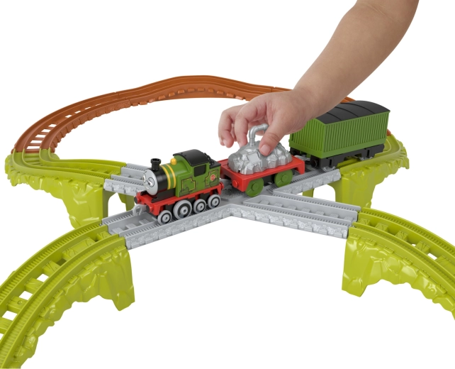 Locomotiva Whiff e vagoni merci