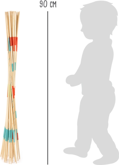 Mikado gigante in legno SMALL FOOT Active