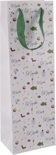 Sacchetto regalo in carta per vino "Da Gesù Bambino"