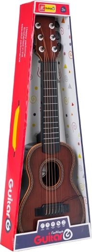 Aspetto fedele di una vera chitarra