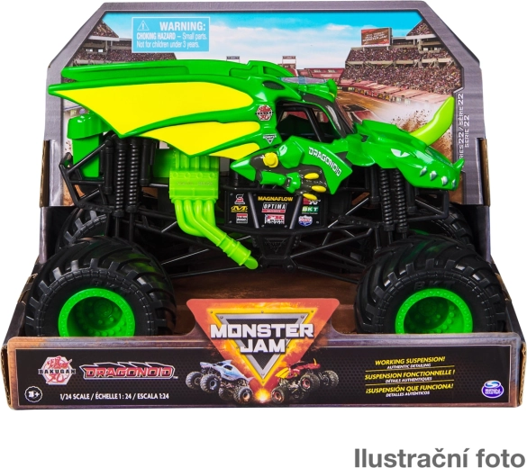 Monster Jam modello in metallo monster truck 1:24 – Grave Digger (assortimento)