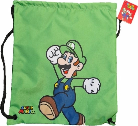 Sacca sportiva SUPER MARIO Luigi
