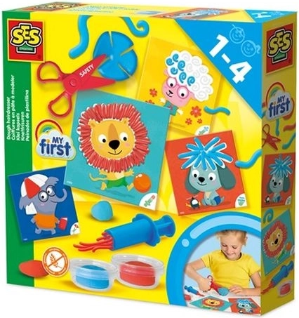 SES My First pasta da modellare – gioco del parrucchiere