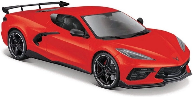 Maisto Chevrolet Corvette Stingray Coupé 2020 – modello in metallo 1:24 rosso