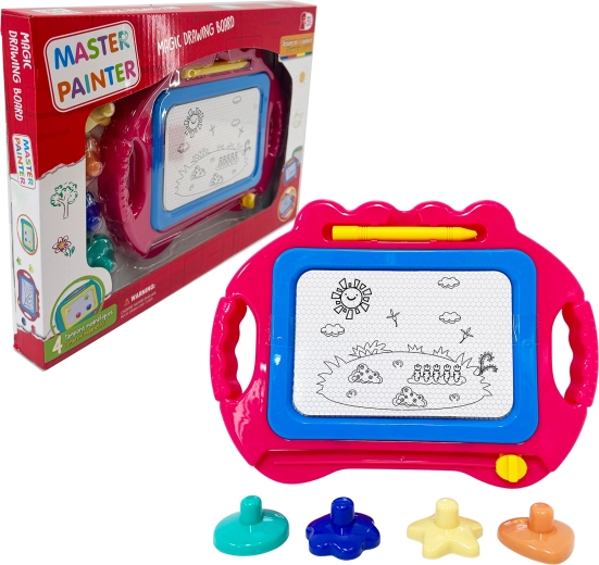 Piccola lavagnetta magnetica da disegno con timbri SPARKYS (più varianti)
