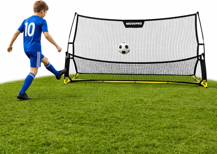Rebounder da calcio bifacciale MovEpro 223 × 118 cm