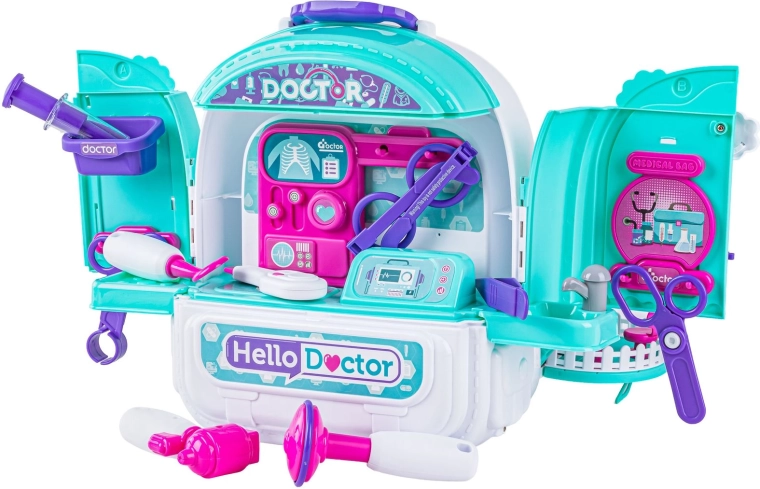 Ricchi accessori da medico per un gioco realistico
