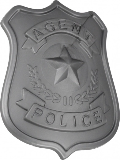 Distintivo della polizia realistico