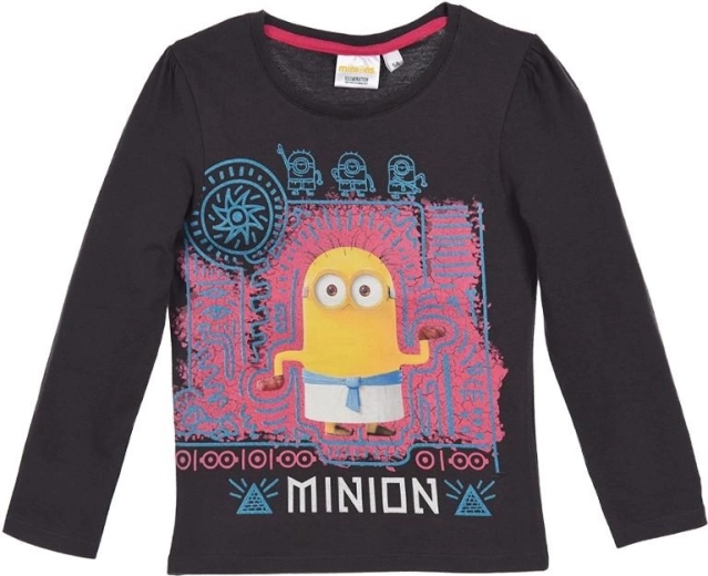 T-shirt color antracite dei Minions