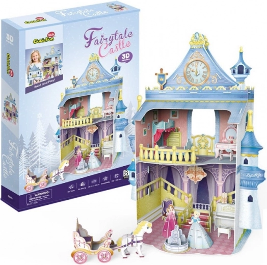 CubicFun puzzle 3D castello fiabesco, 81 pezzi