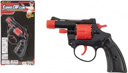 Pistola giocattolo per bambini a capsule 8 colpi 13 cm