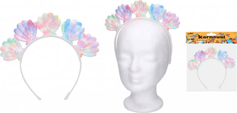 Cerchietto carnevalesco con decorazione