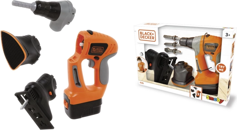 Set di attrezzi elettronici Black & Decker 3 in 1