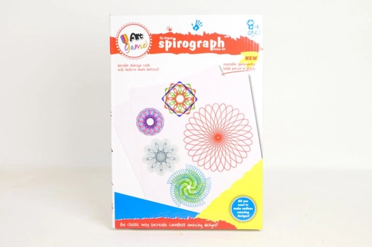 Set creativo Spirografo per disegnare motivi geometrici