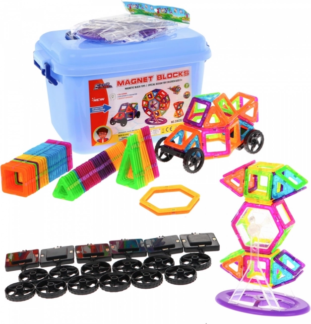 Costruzioni magnetiche Giga set da 248 pezzi