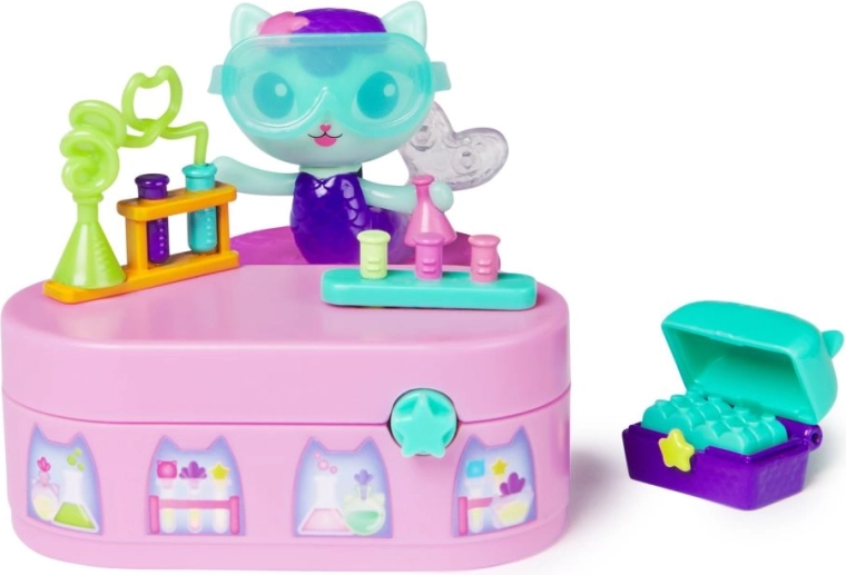 Set Gabby's Dollhouse con statuina della Gattina del Mare e accessori