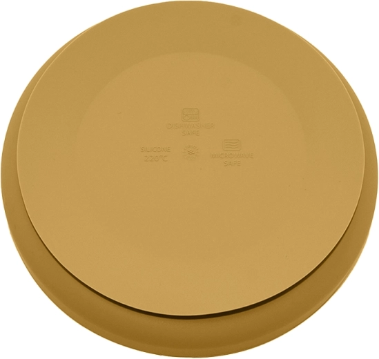 Piatto con ventosa stabile e silicone resistente