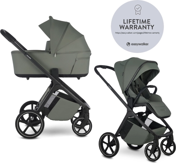 Passeggino combinato Easywalker Zoey Go mineral green