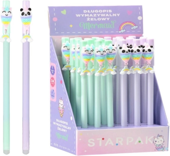 Penna gel cancellabile sirena - 1 pezzo